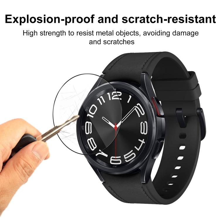 For Samsung Galaxy Watch6 Classic 43mm 2pcs xDfind Curved 3D Composite Material Soft Film Screen Protector - free shipping - PMc TechLife - Order now!