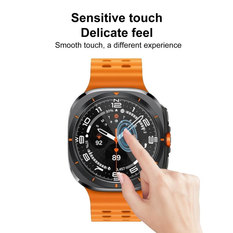 For Samsung Galaxy Watch Ultra / Ultra 2025 2pcs xDfind Curved 3D Composite Material Soft Film Screen Protector - free shipping - PMc TechLife - Order now!