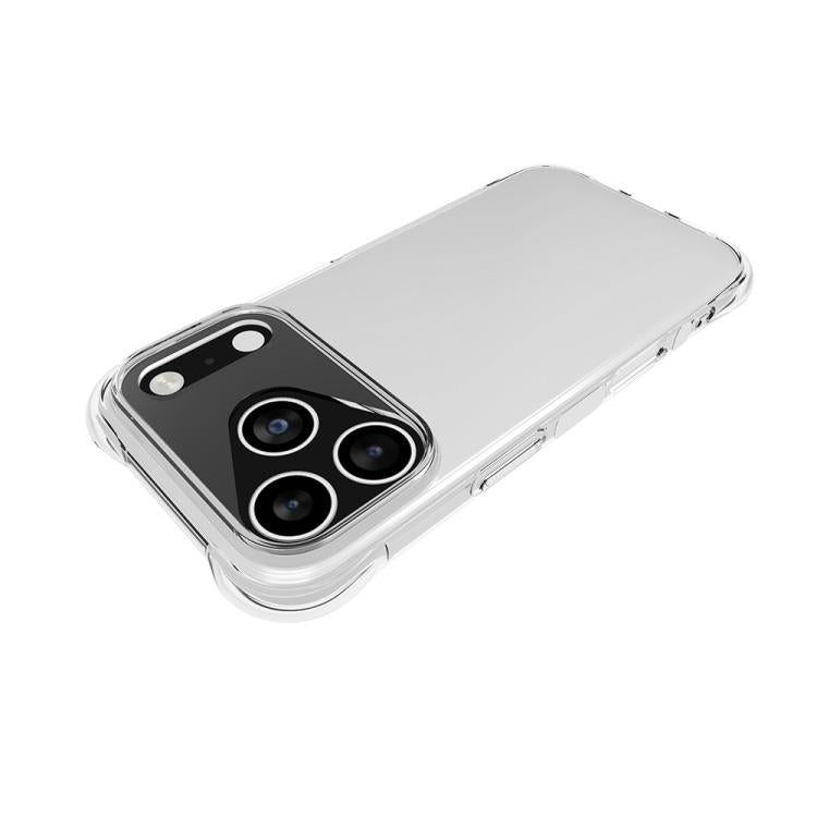 For iPhone 17 Pro Big Hole Shockproof Non-slip Thickening TPU Phone Case(Transparent) - free shipping - PMc TechLife - Order now!