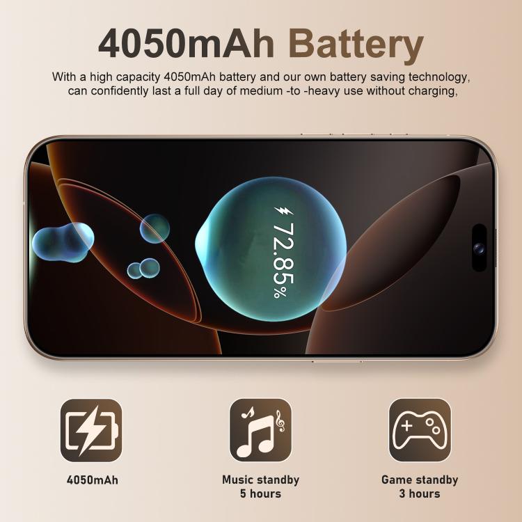 A16 Pro Max / PDA89-B, 4GB+64GB, 6.58 inch Android 10 MTK6739 Quad Core, Network: 4G, OTG, Dual SIM, Plug:UK Plug(White) - free shipping - PMc TechLife - Order now!