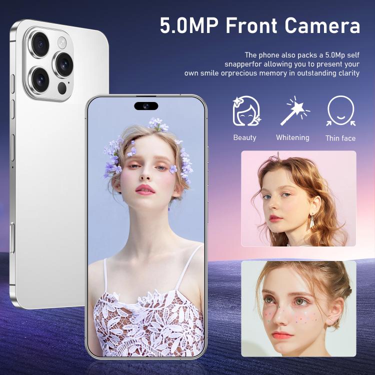 I16 Pro Max / RAi3, 3GB+64GB, 6.56 inch Android 10 MTK6739 Quad Core, Network: 4G, Dual SIM, Plug:UK Plug(White) - free shipping - PMc TechLife - Order now!