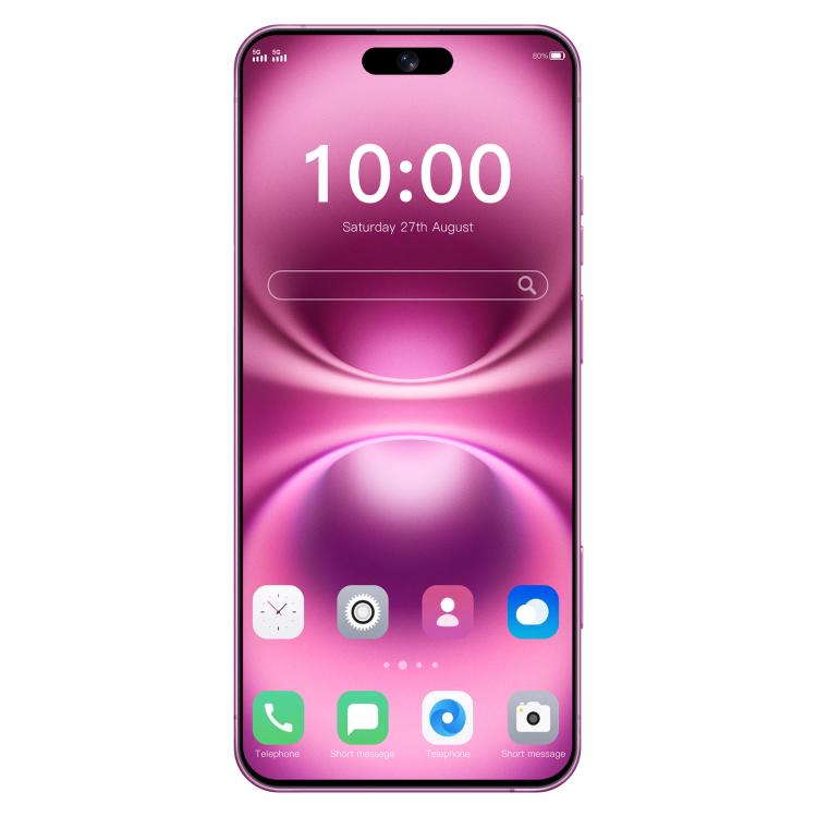 I16 Plus / RAi5, 3GB+64GB, 6.56 inch Android 10 MTK6739 Quad Core, Network: 4G, Dual SIM, Plug:US Plug(Pink) - free shipping - PMc TechLife - Order now!