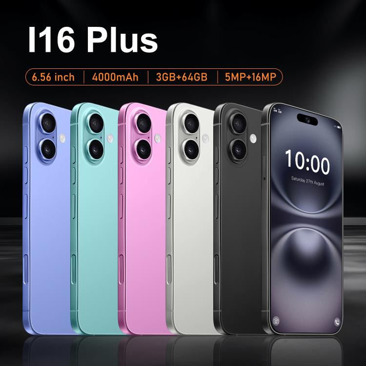 I16 Plus / RAi5, 3GB+64GB, 6.56 inch Android 10 MTK6739 Quad Core, Network: 4G, Dual SIM, Plug:EU Plug(White) - free shipping - PMc TechLife - Order now!