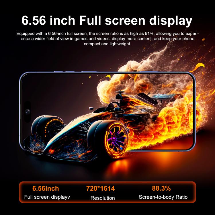 I16 Plus / RAi5, 3GB+64GB, 6.56 inch Android 10 MTK6739 Quad Core, Network: 4G, Dual SIM, Plug:US Plug(Pink) - free shipping - PMc TechLife - Order now!