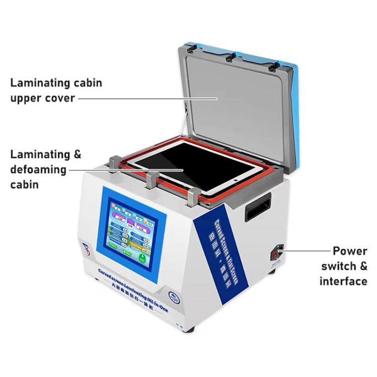 YYD YD-639 UV Curing Laminating Defoaming All-in-One, Plug:EU Plug - free shipping - PMC TechLife - Order now!