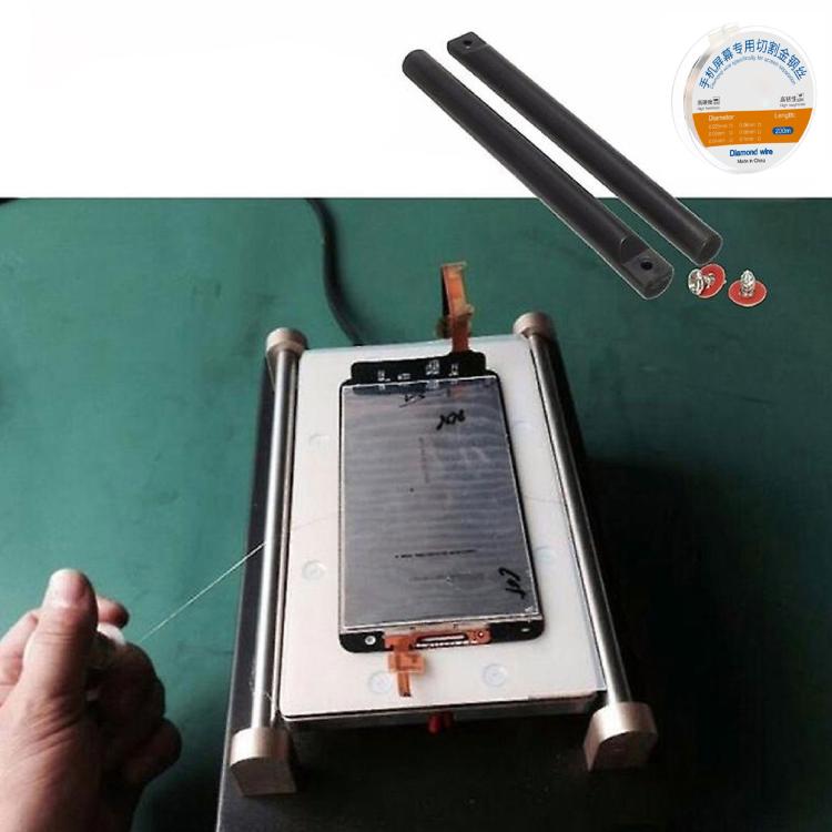 200m Screen Separation Specifically Diamond Cutting Wire, Diameter:0.04mm - free shipping - PMC TechLife - Order now!