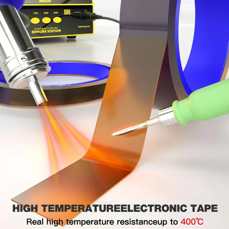 Mechanic 400 Degrees Celsius High-temperature Resistant PCB Battery Repair Tape, Size:15mm x 35m - free shipping - PMC TechLife - Order now!