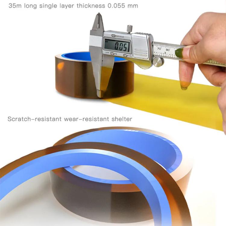 Mechanic 400 Degrees Celsius High-temperature Resistant PCB Battery Repair Tape, Size:10mm x 35m - free shipping - PMC TechLife - Order now!