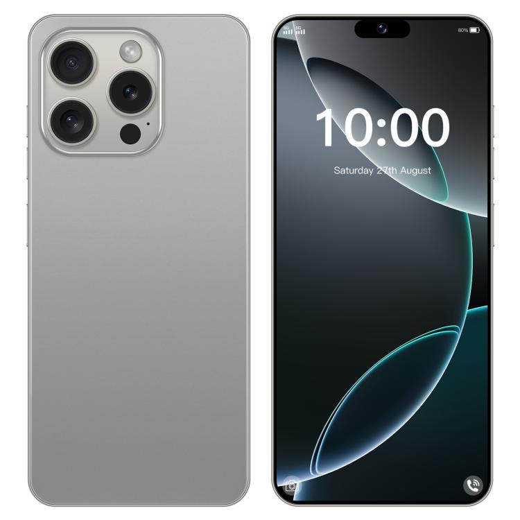 I16 Pro Max / ZPT93, 2GB+16GB, 6.26 inch Android 8.1 MTK6737 Quad Core, Network: 4G, Dual SIM, Plug:US Plug(Grey) - free shipping - PMc TechLife - Order now!
