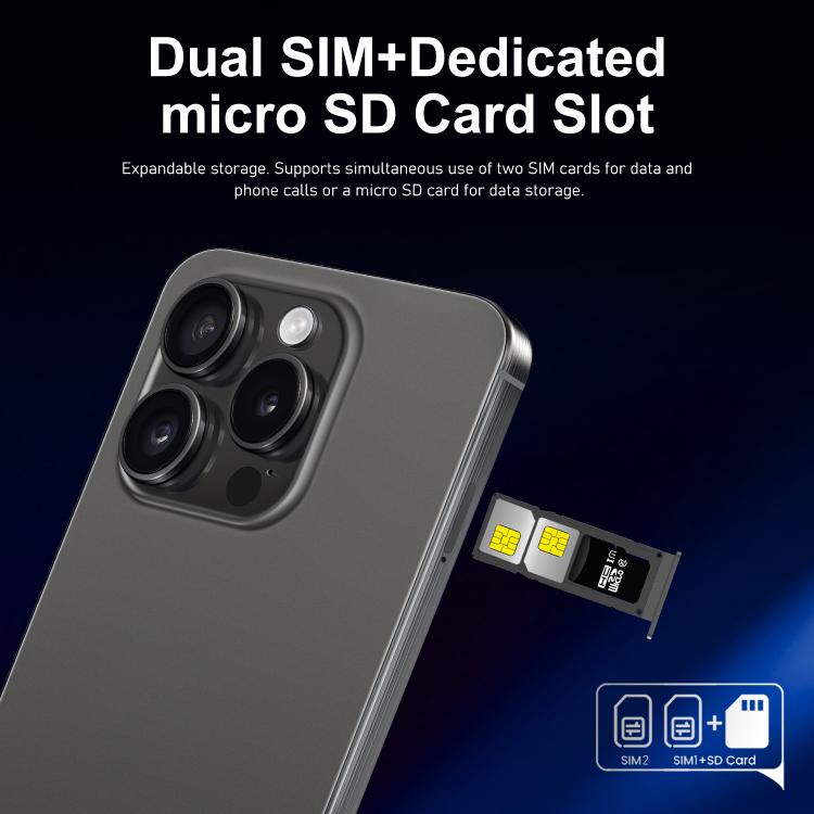 I16 Pro Max / ZPT93, 2GB+16GB, 6.26 inch Android 8.1 MTK6737 Quad Core, Network: 4G, Dual SIM, Plug:EU Plug(White) - free shipping - PMc TechLife - Order now!