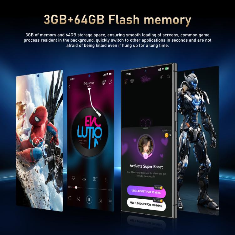 C24 Pro / S3-3, 3GB+64GB, 6.56 inch Android 10 MTK6739 Quad Core, Network: 4G, Dual SIM, Plug:UK Plug(Blue) - free shipping - PMc TechLife - Order now!