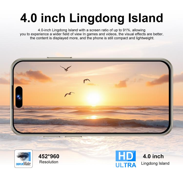 S25 Mini / ZKM10, 2GB+16GB, 4.0 inch Android 10 MTK6580M Quad Core, Network: 3G, Dual SIM(Blue) - free shipping - PMc TechLife - Order now!