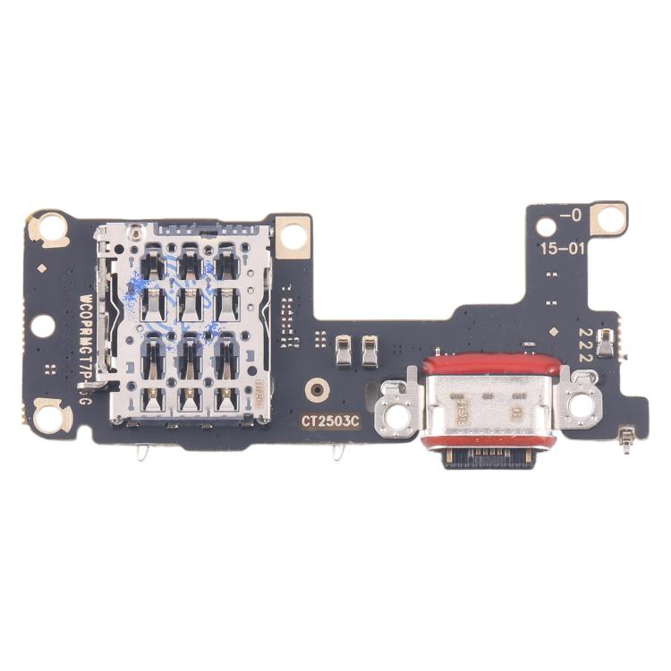 For Realme GT7 5G Charging Port Board With SIM Card Holder Socket, Not Supporting Fast Charging - free shipping - PMC TechLife - Order now!
