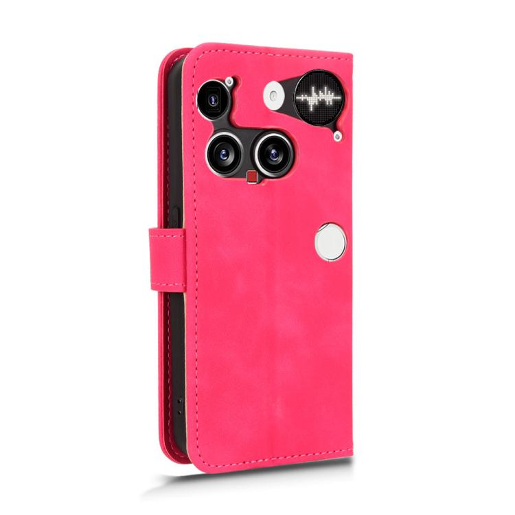 For Nothing Phone 3 Skin Feel Magnetic Flip Leather Phone Case(Rose Red) - free shipping - PMC TechLife - Order now!