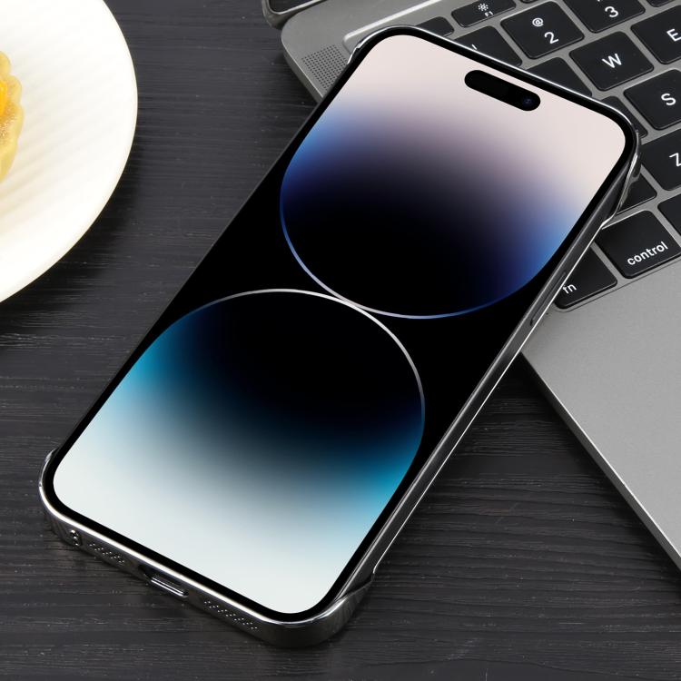 For iPhone 14 Pro Max Electroplating Frameless Frosted Anti-Glare PC MagSafe Phone Case(Titanium Gray) - free shipping - PMC TechLife - Order now!