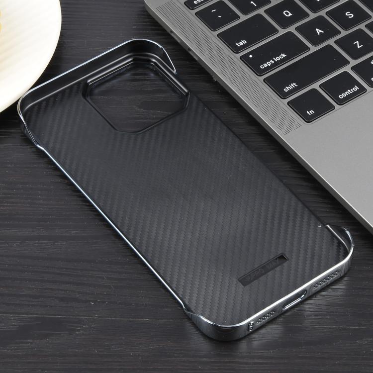 For iPhone 12 / 12 Pro Electroplating Frameless Frosted Anti-Glare PC MagSafe Phone Case(Silver White) - free shipping - PMC TechLife - Order now!