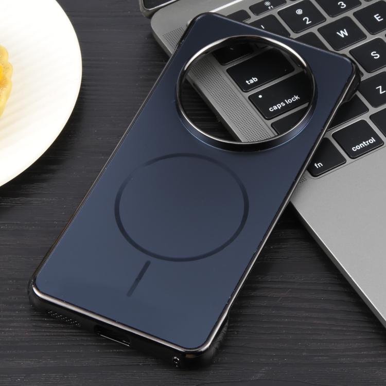 For Huawei Mate 70 Pro Electroplating Frameless Frosted Anti-Glare PC MagSafe Phone Case(Black) - free shipping - PMC TechLife - Order now!