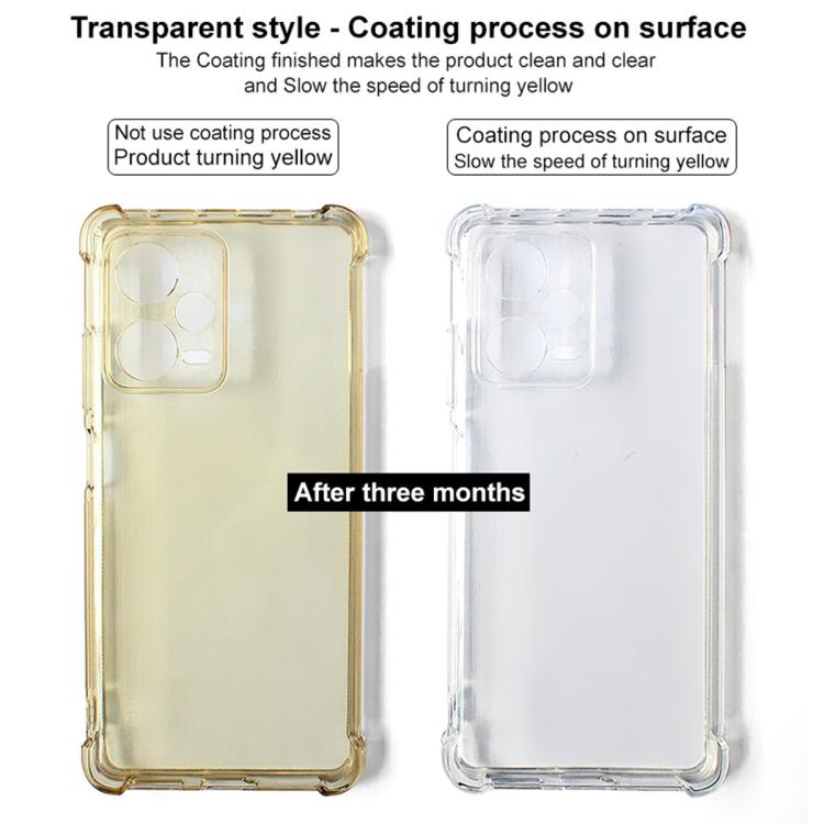 For iPhone 17 Pro imak Shockproof Airbag TPU Phone Case(Transparent) - iPhone 17 Pro Cases by imak | Online Shopping South Africa | PMC TechLife | Buy Now Pay Later Mobicred