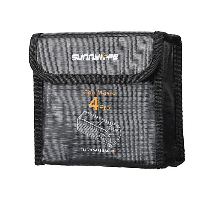 For DJI Mavic 4 Pro Sunnylife Battery Explosion-proof Safe Bag Protective Li-Po Safe Bag(For 3pcs Batteries) - free shipping - PMC TechLife - Order now!