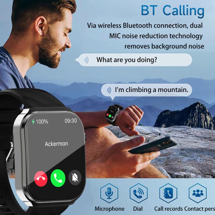 U13 2.2 inch IPS Curved Screen Smart Watch Supports BT Call(Gold) - free shipping - PMC TechLife - Order now!