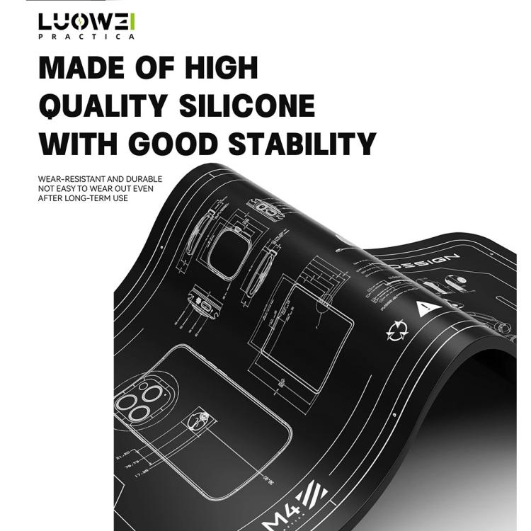 Luowei LW-M4 15.6-inch High-Temperature Resistant Insulation Silicone Repair Pad - free shipping - PMC TechLife - Order now!