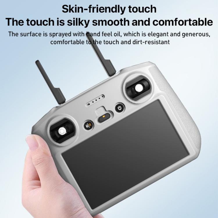For DJI RC 2 Remote Control Shockproof Anti-scratch Silicone Case(Grey) - free shipping - PMC TechLife - Order now!