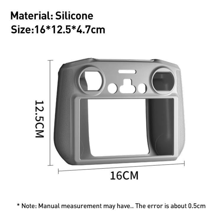 For DJI RC 2 Remote Control Shockproof Anti-scratch Silicone Case(Grey) - free shipping - PMC TechLife - Order now!