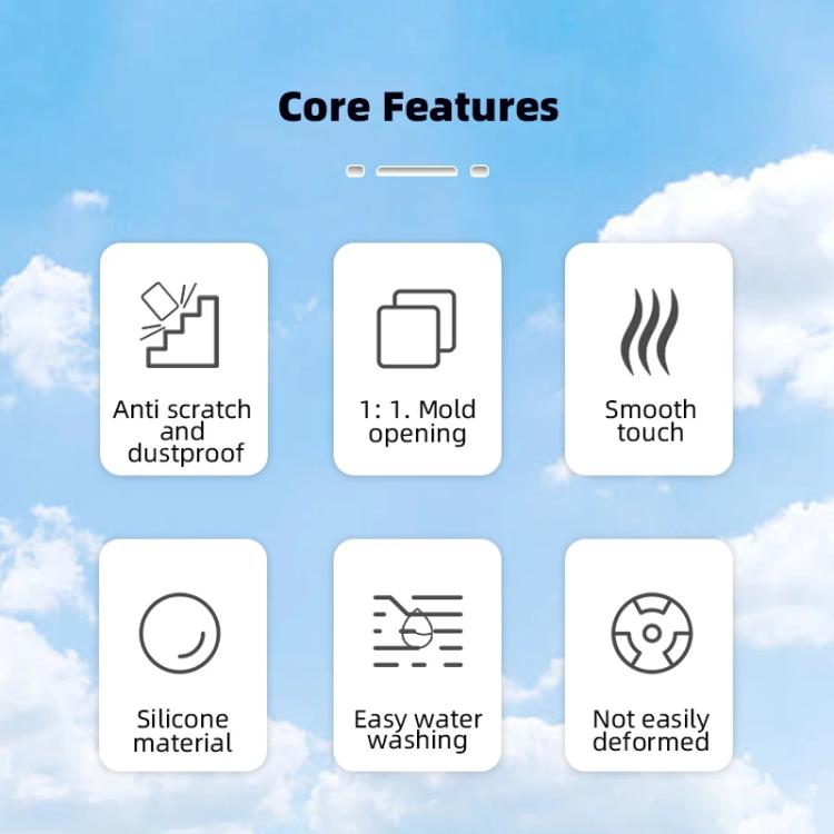 For DJI RC-N2 / RC-N1 BRDRC Remote Control Shockproof Anti-scratch Silicone Case(Grey) - free shipping - PMC TechLife - Order now!