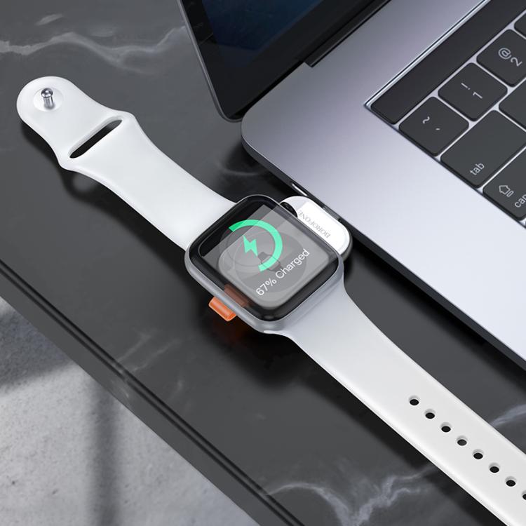For Apple Watch Series Borofone BQ25A Portable Wireless Charger(Metal Gray) - free shipping - PMC TechLife - Order now!