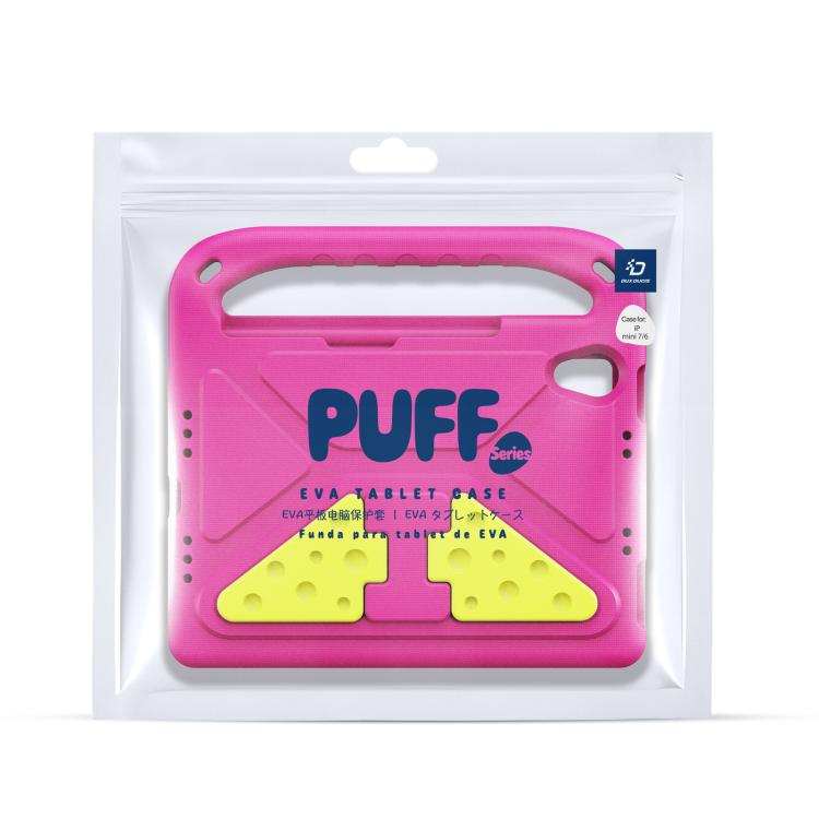 For iPad mini 6 / mini 2024 DUX DUCIS PUFF Series EVA Portable Holder Tablet Case(Pink) - free shipping - PMC TechLife - Order now!