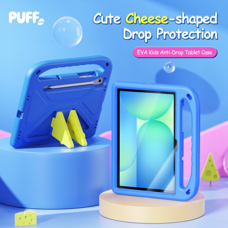 For Samsung Galaxy Tab S10 FE / S9 FE DUX DUCIS PUFF Series EVA Portable Holder Tablet Case(Blue) - free shipping - PMC TechLife - Order now!