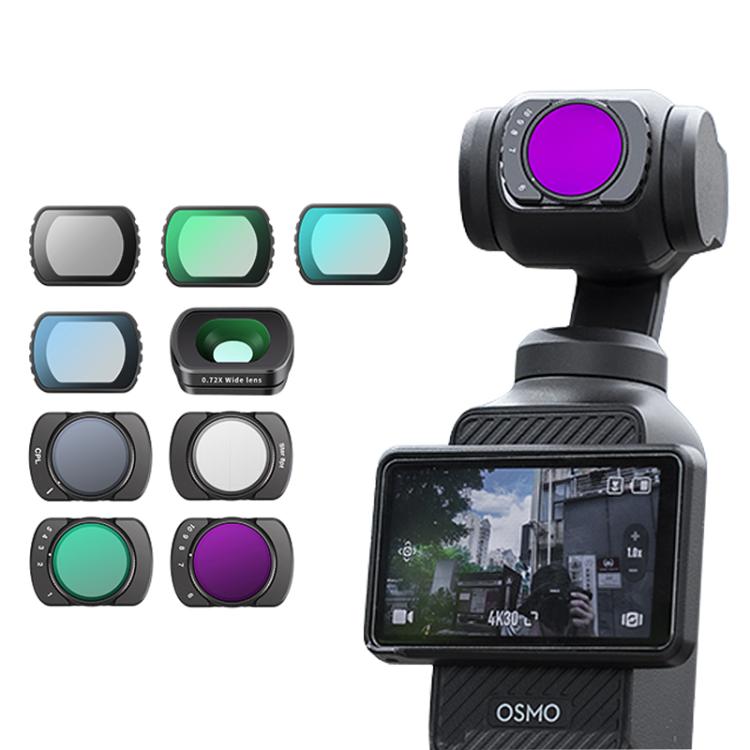 For DJI Osmo Pocket 3 Camera Lens Filter, Filter:NIGHT - free shipping - PMC TechLife - Order now!