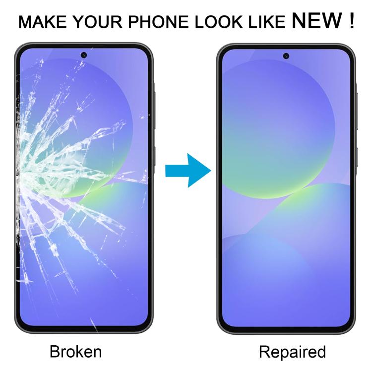 For Samsung Galaxy A36 SM-A366B 10pcs Front Screen Outer Glass Lens with OCA Optically Clear Adhesive - free shipping - PMC TechLife - Order now!