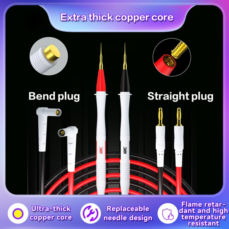 i2C Pure Copper Silicone Probe Detection Pen, Model:Straight Plug - free shipping - PMC TechLife - Order now!