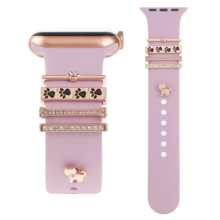 Smart Watch Band Decorative Ring Metal Accessories(Dog Paw) - free shipping - PMC TechLife - Order now!