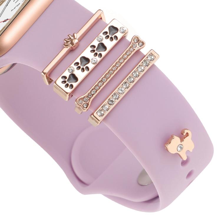 Smart Watch Band Decorative Ring Metal Accessories(Dog Paw) - free shipping - PMC TechLife - Order now!