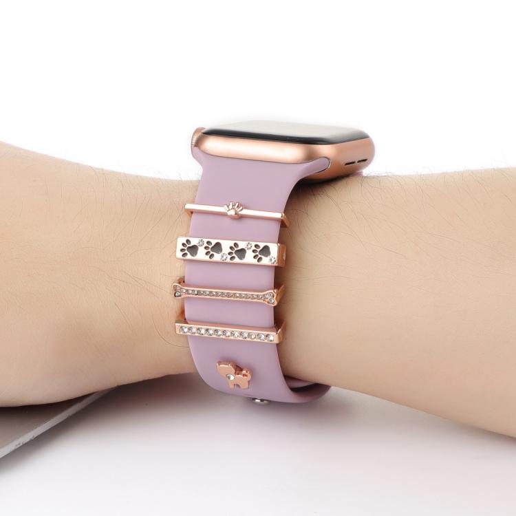 Smart Watch Band Decorative Ring Metal Accessories(Dog Paw) - free shipping - PMC TechLife - Order now!