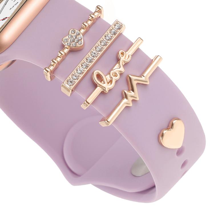 Smart Watch Band Decorative Ring Metal Accessories(Heartbeat) - free shipping - PMC TechLife - Order now!