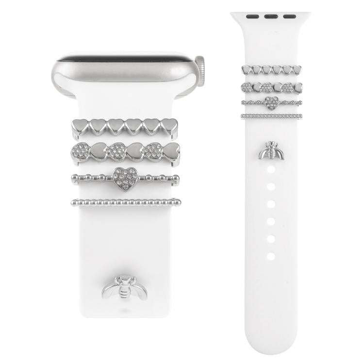 Smart Watch Band Decorative Ring Metal Accessories(Silver Cicada) - free shipping - PMC TechLife - Order now!