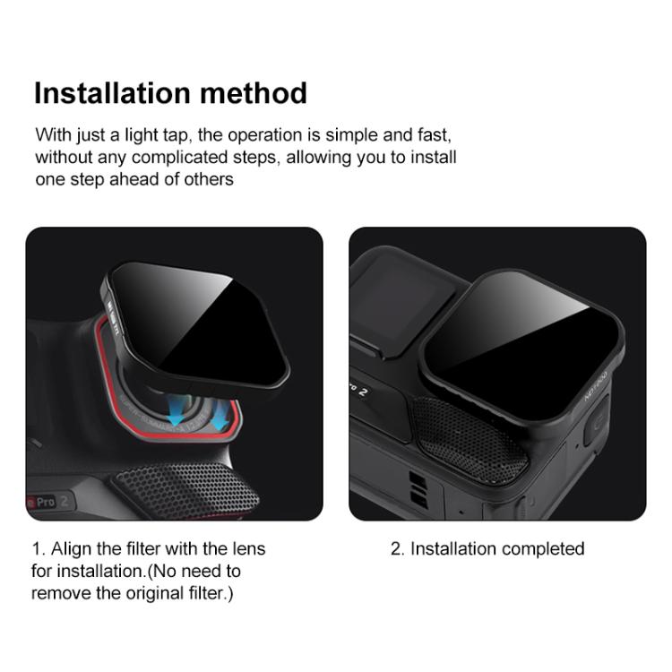 For Insta360 Ace Pro 2 Camera Lens Filter, Filter:CPL - free shipping - PMC TechLife - Order now!