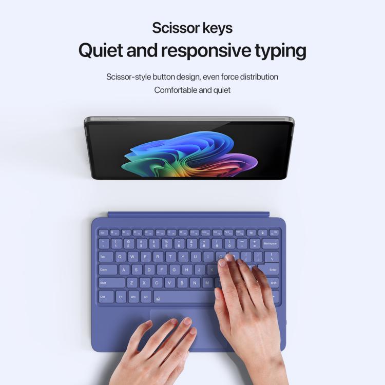 For MicroSoft Surface Pro 12 Backlight Tablet Bluetooth Keyboard with Touch Pad(Black) - free shipping - PMC TechLife - Order now!