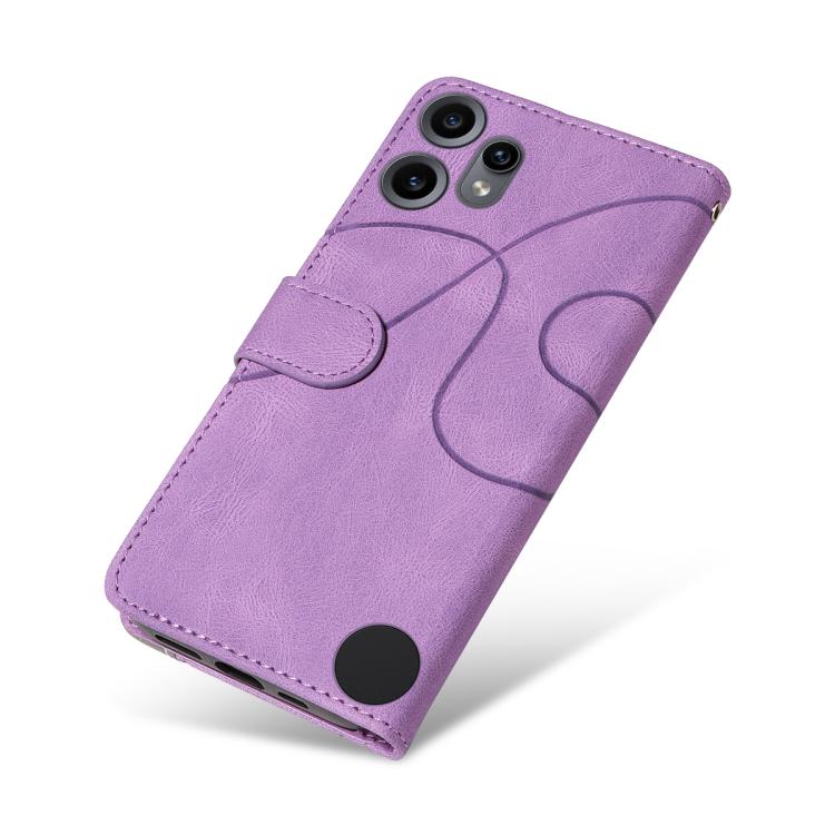 For Nothing CMF Phone 2 Pro Dual-color Splicing Flip Leather Phone Case(Purple) - free shipping - PMC TechLife - Order now!