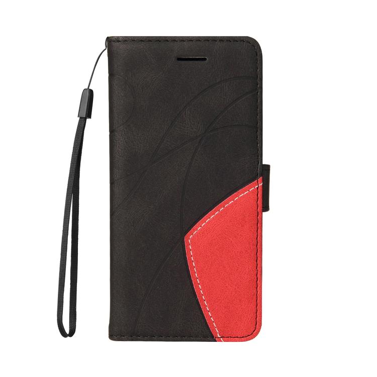 For Nothing Phone 3 Dual-color Splicing Flip Leather Phone Case(Black) - free shipping - PMC TechLife - Order now!