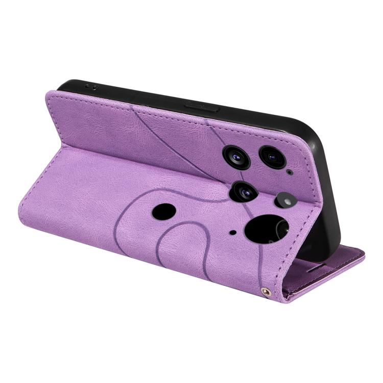For Nothing Phone 3 Dual-color Splicing Flip Leather Phone Case(Purple) - free shipping - PMC TechLife - Order now!