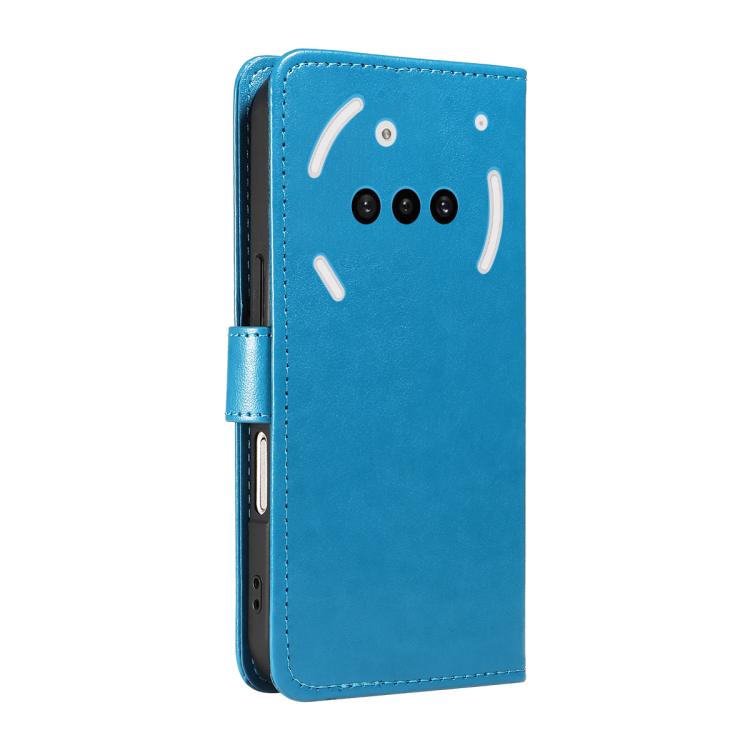 For Nothing Phone 3A Cat and Bee Embossed Flip Leather Phone Case(Blue) - free shipping - PMC TechLife - Order now!