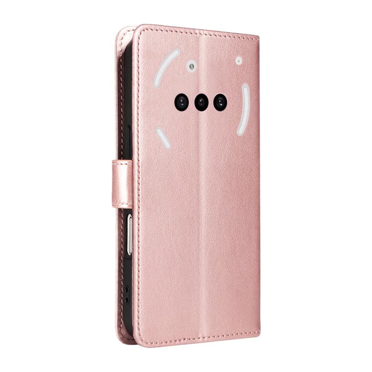 For Nothing Phone 3A Cat and Bee Embossed Flip Leather Phone Case(Rose Gold) - free shipping - PMC TechLife - Order now!