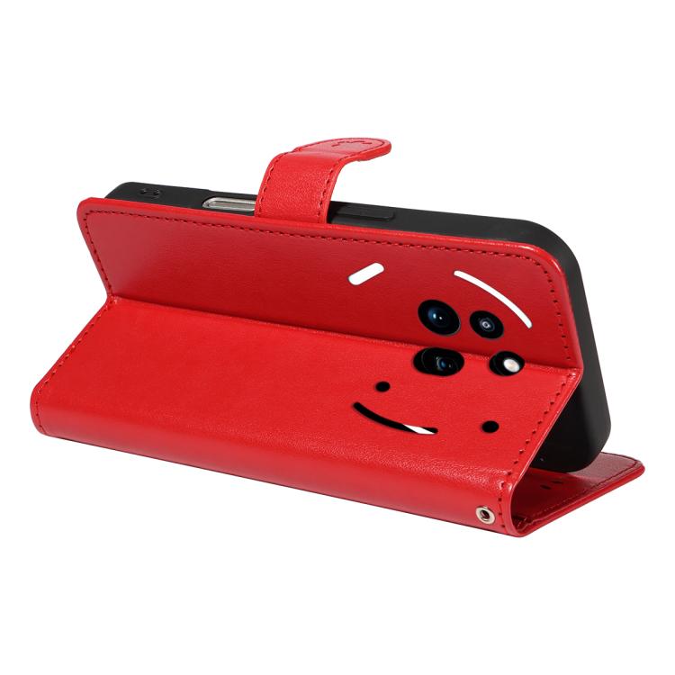 For Nothing Phone 3A Pro Cat and Bee Embossed Flip Leather Phone Case(Red) - free shipping - PMC TechLife - Order now!
