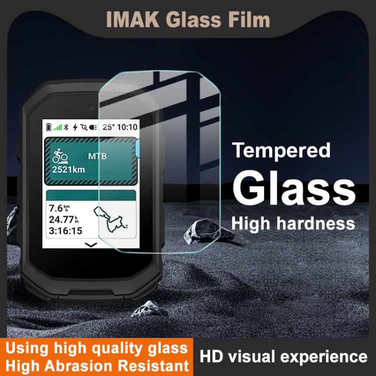 For Garmin Edge MTB imak H Series Full Screen Tempered Glass Film - free shipping - PMC TechLife - Order now!