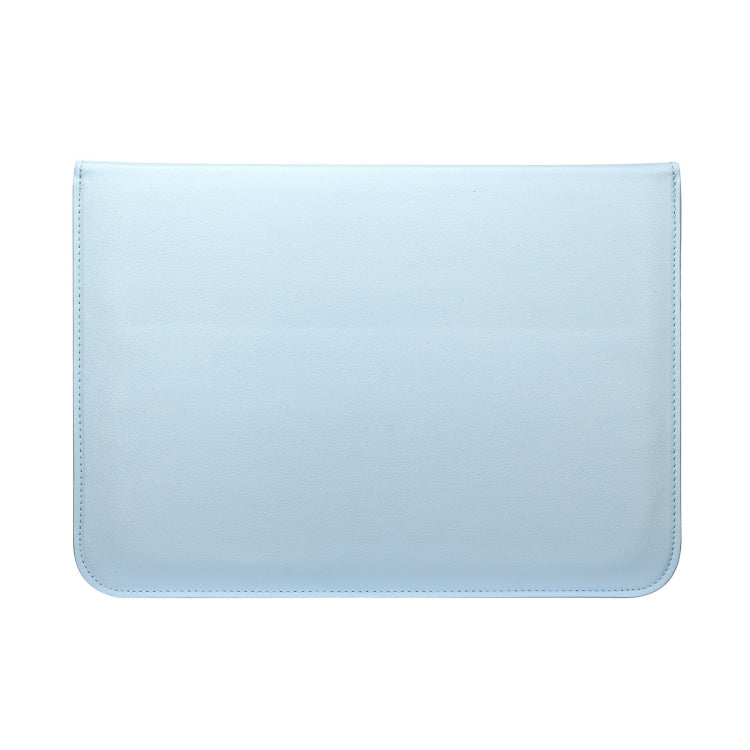 PU Leather Ultra-thin Envelope Bag Laptop Bag for MacBook Air / Pro 11 inch, with Stand Function(Sky Blue) - Protective Bags by PMC Jewellery | Online Shopping South Africa | PMC Jewellery | Buy Now Pay Later Mobicred