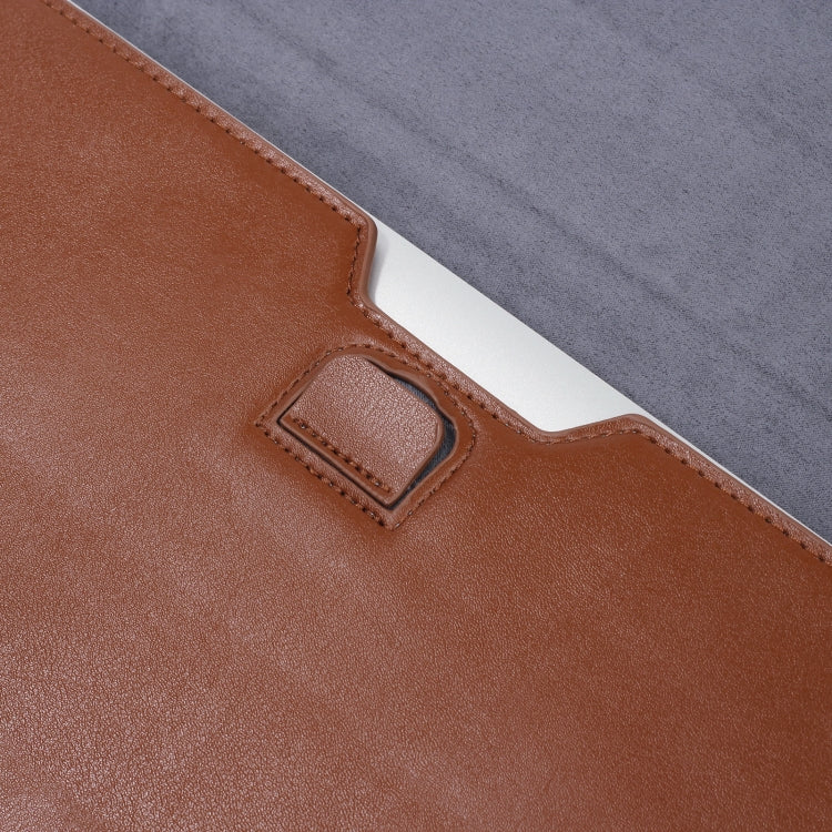 PU Leather Ultra-thin Envelope Bag Laptop Bag for MacBook Air / Pro 11 inch, with Stand Function(Sky Blue) - Protective Bags by PMC Jewellery | Online Shopping South Africa | PMC Jewellery | Buy Now Pay Later Mobicred